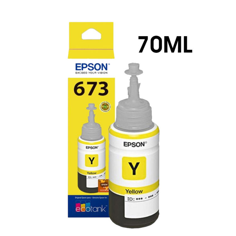 TINTA EPSON T673420 AL L800 AMARILLA