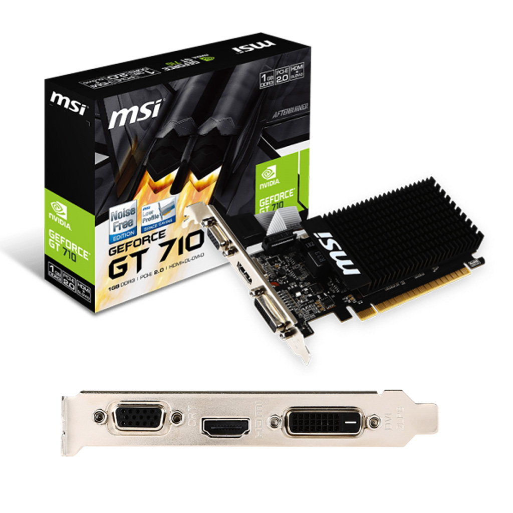 Видеокарты gt 710 обзор